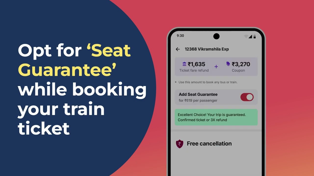 redRail Introduces ‘Seat Guarantee’ for Waitlisted Tatkal Tickets with 3X Refund Promise