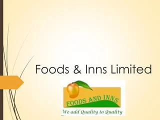 Foods and Inns CFO Anand Krishnan Resigns From Top Post