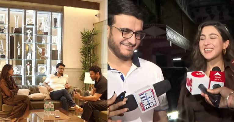 Dada’s Dine-In: Sourav Ganguly Hosts Sara Ali Khan & Aditya Roy Kapur for a Night of Laughter, Food, and Film Talk