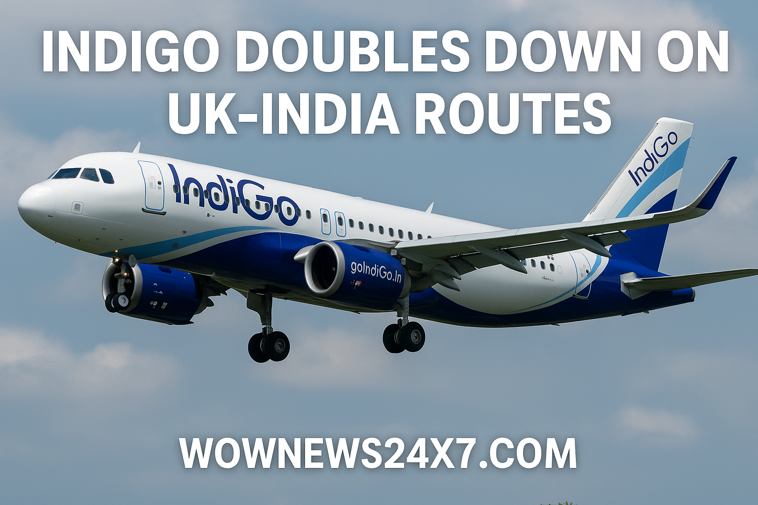 IndiGo Accelerates UK Connectivity: More Flights from Delhi and Mumbai to Manchester from November