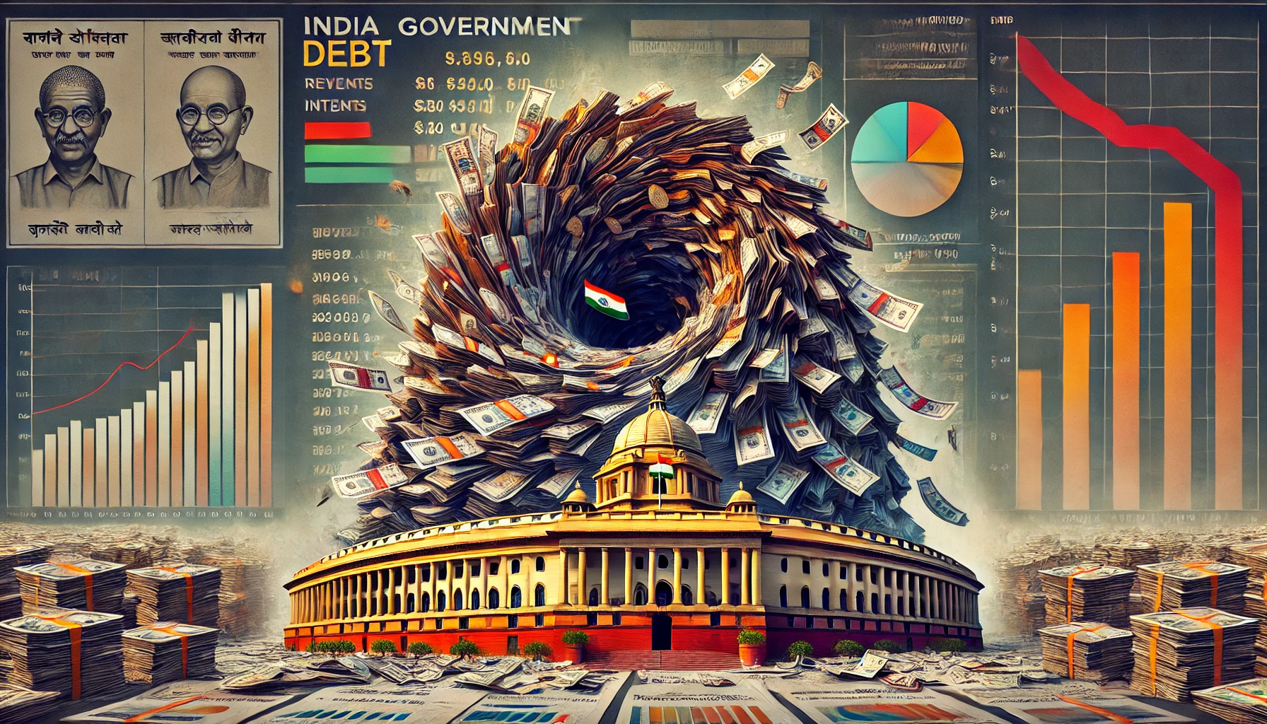 Government Borrowing Dominates Revenue, Interest Payments Consume Budget