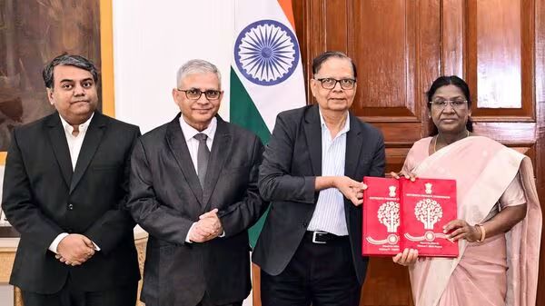 Sharing the pie, sharpening the policy: 16th Finance Commission hands its blueprint to President Murmu