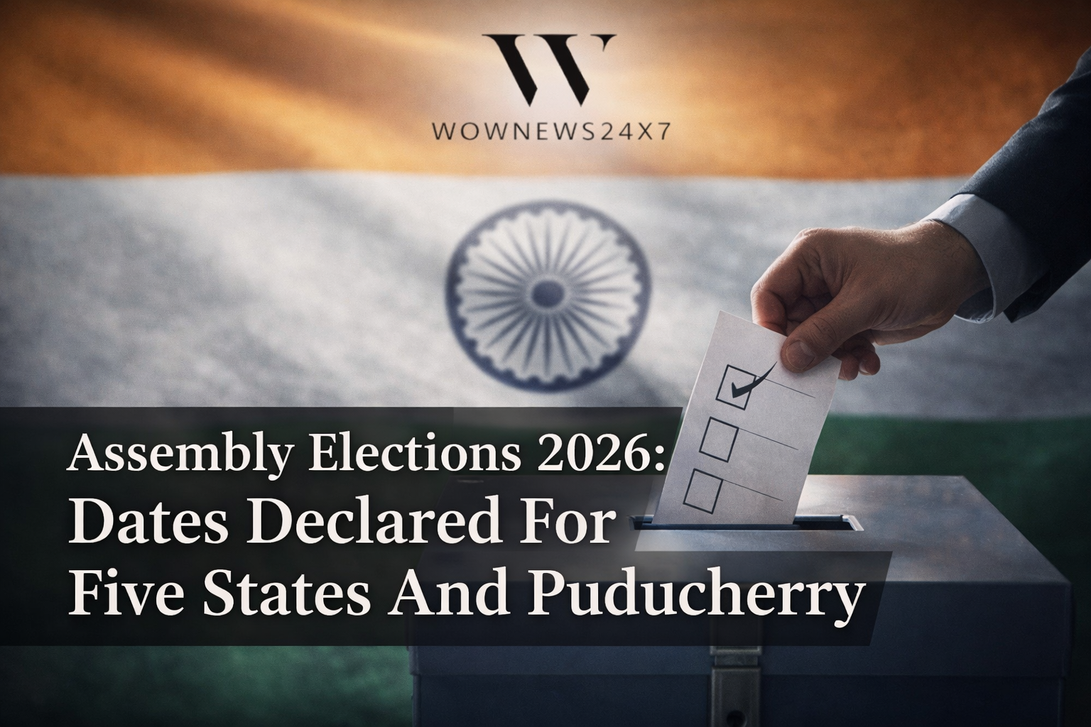 Assembly Elections 2026: Dates Declared For Five States And Puducherry