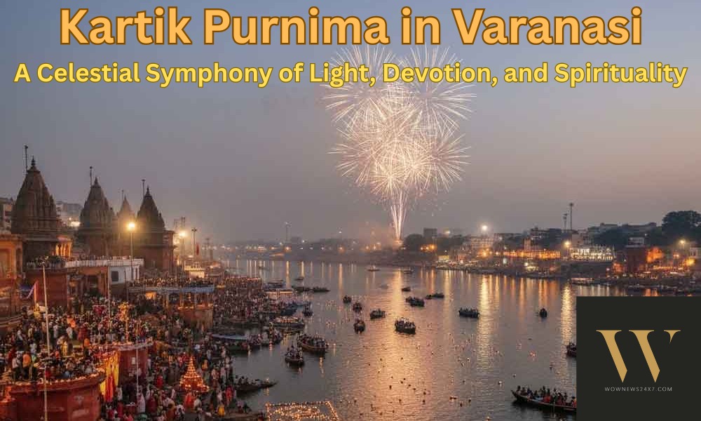 Kashi Illuminated: Millions Gather for Kartik Purnima on Ganga Ghats