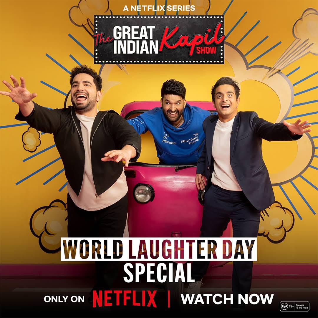 Great Indian Kapil Show To Stream World Laughter Day Special On Netflix