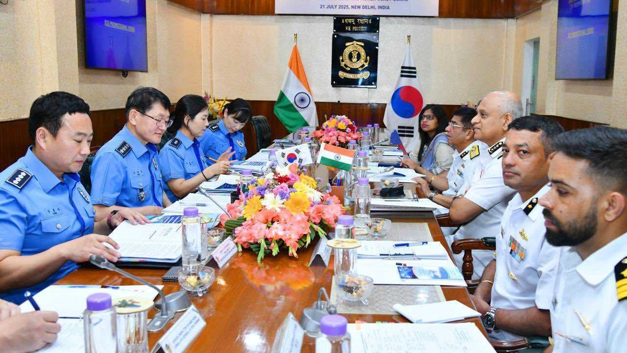 Maritime Synergy Unleashed: India and Korea Coast Guards Lock Arms in Strategic Talks