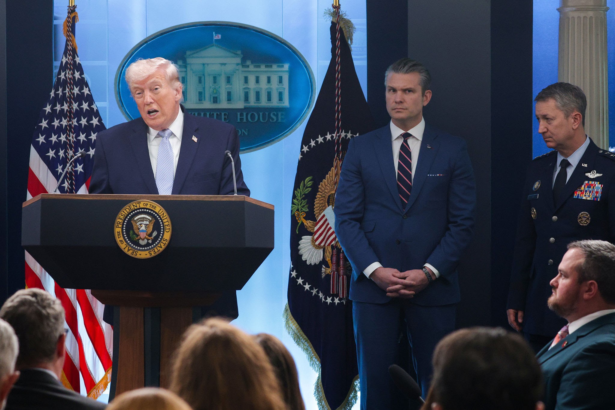 Trump Says No Need For US Boots On The Ground Now In Iran War