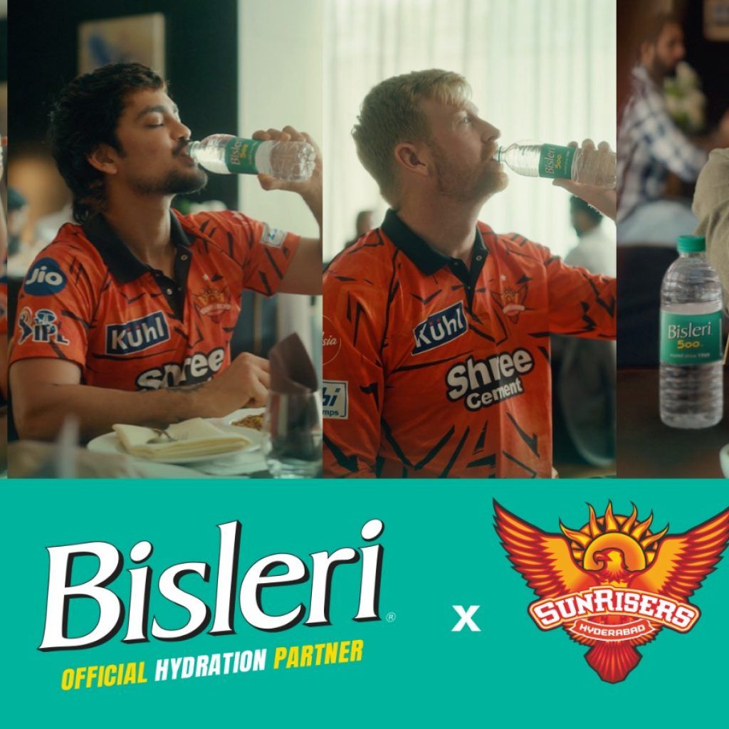 From Hydration To Hustle: Bisleri Teams Up With Sunrisers Hyderabad For Action Campaign