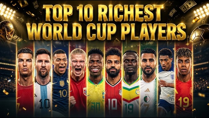 Who Is the Richest Player at World Cup 2026? Google Trends Speaks