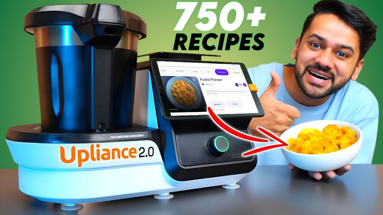 Upliance 2.0: AI Cooking Appliance with 750+ Recipes Reviewed