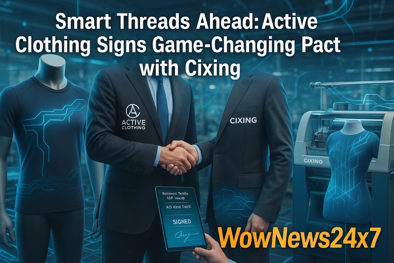 Smart Threads Ahead: Active Clothing Signs Game-Changing Pact with Cixing