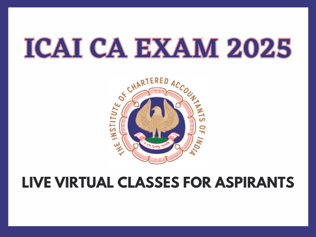 ICAI CA Foundation 2025: Live Virtual Classes For May, September Starts At ICAI