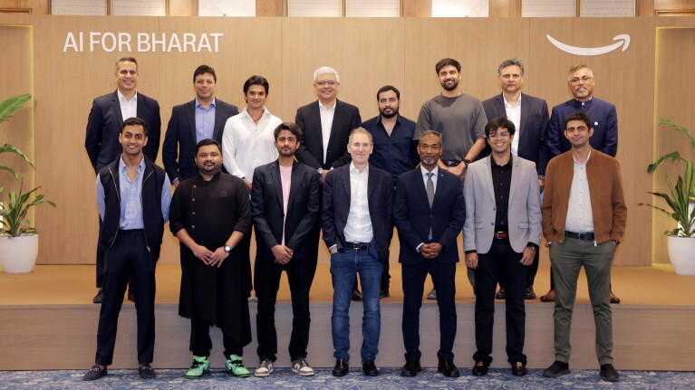 Amazon CEO Andy Jassy Meets Indian Founders to Map Out Next Wave of AI
