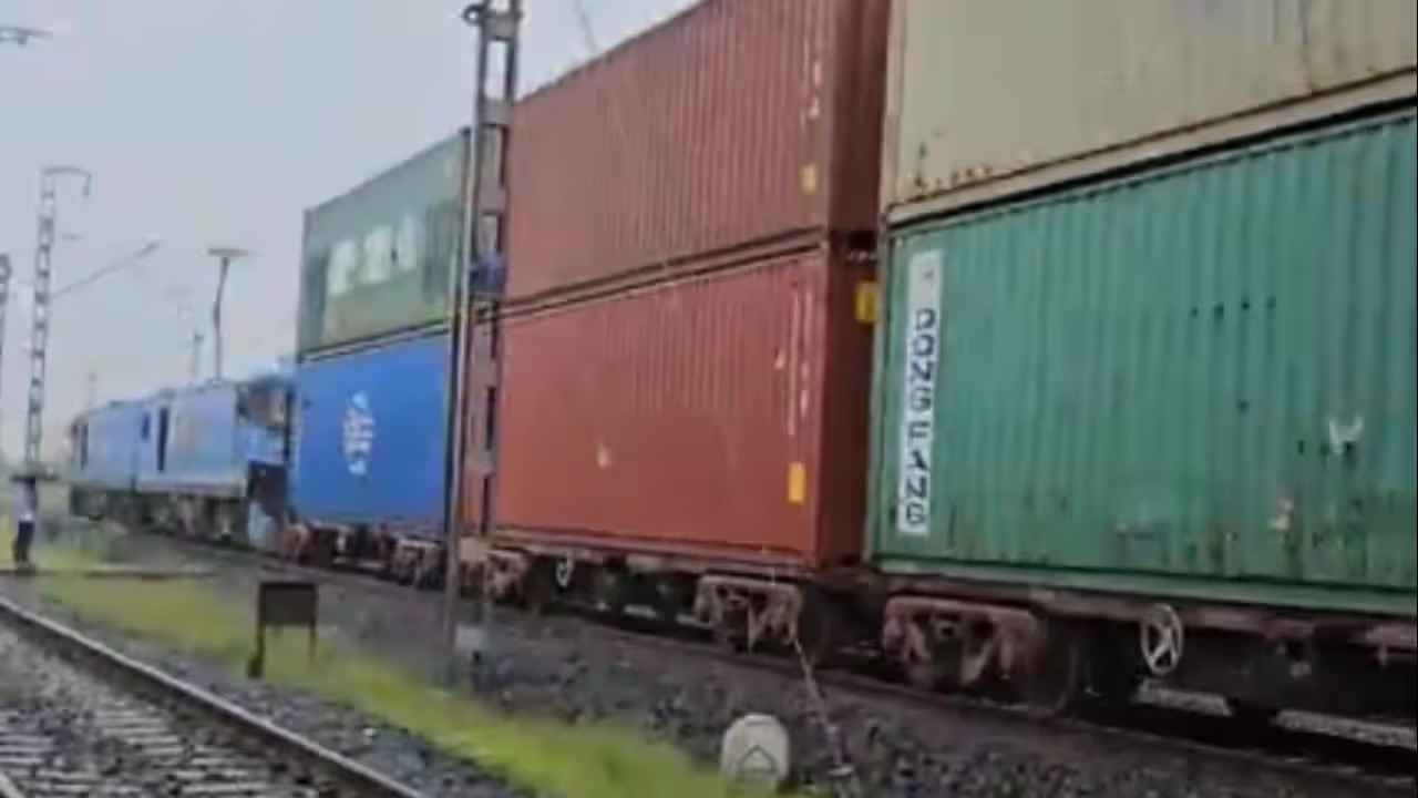 Double-Decker Bound: Indian Railways Rolls Out First Long-Haul Container Train