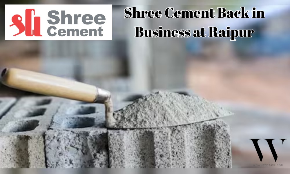 Shree Cement Ends Shutdown, Raipur Plant Back to Full Capacity