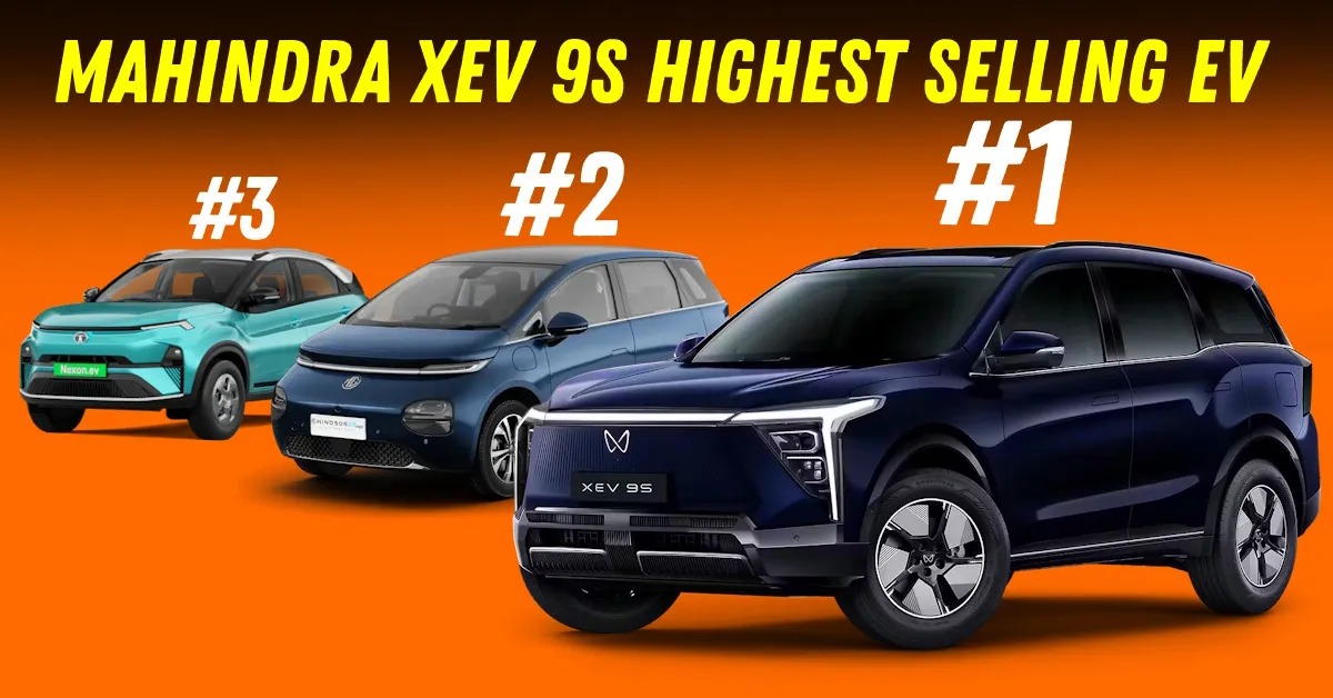 Mahindra XEV 9S Surges Past Nexon And Windsor To Lead EV Sales