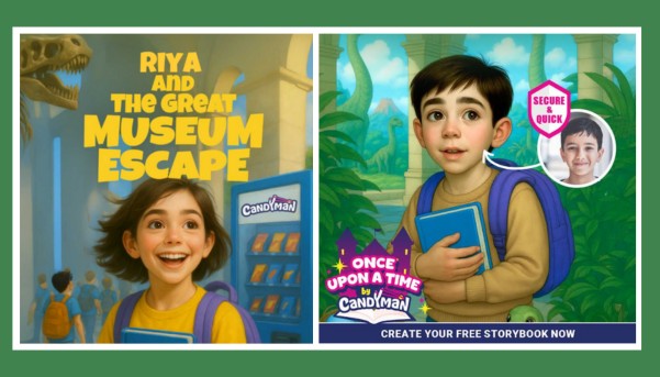 ITC Candyman Transforms Kids Into Storybook Heroes With Innovative AI-Powered Platform
