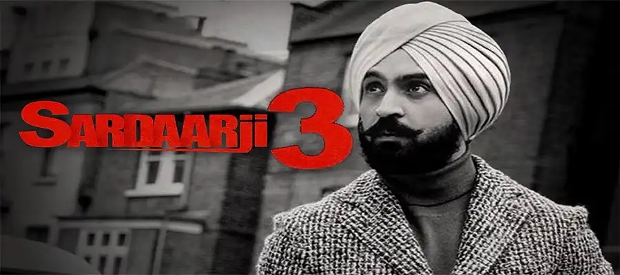 Diljit Dosanjh Unveils Sardaarji 3 Poster, Teases Triple the Madness