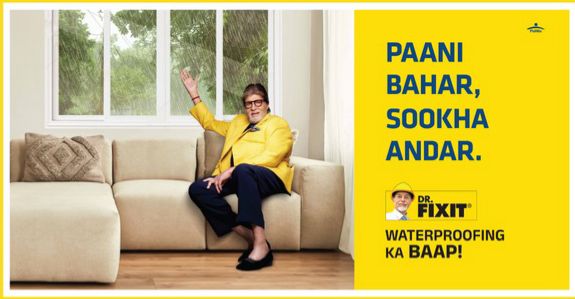 Big B’s Fixing It! Amitabh Bachchan Patches Up Dr. Fixit’s New Ad Campaign!