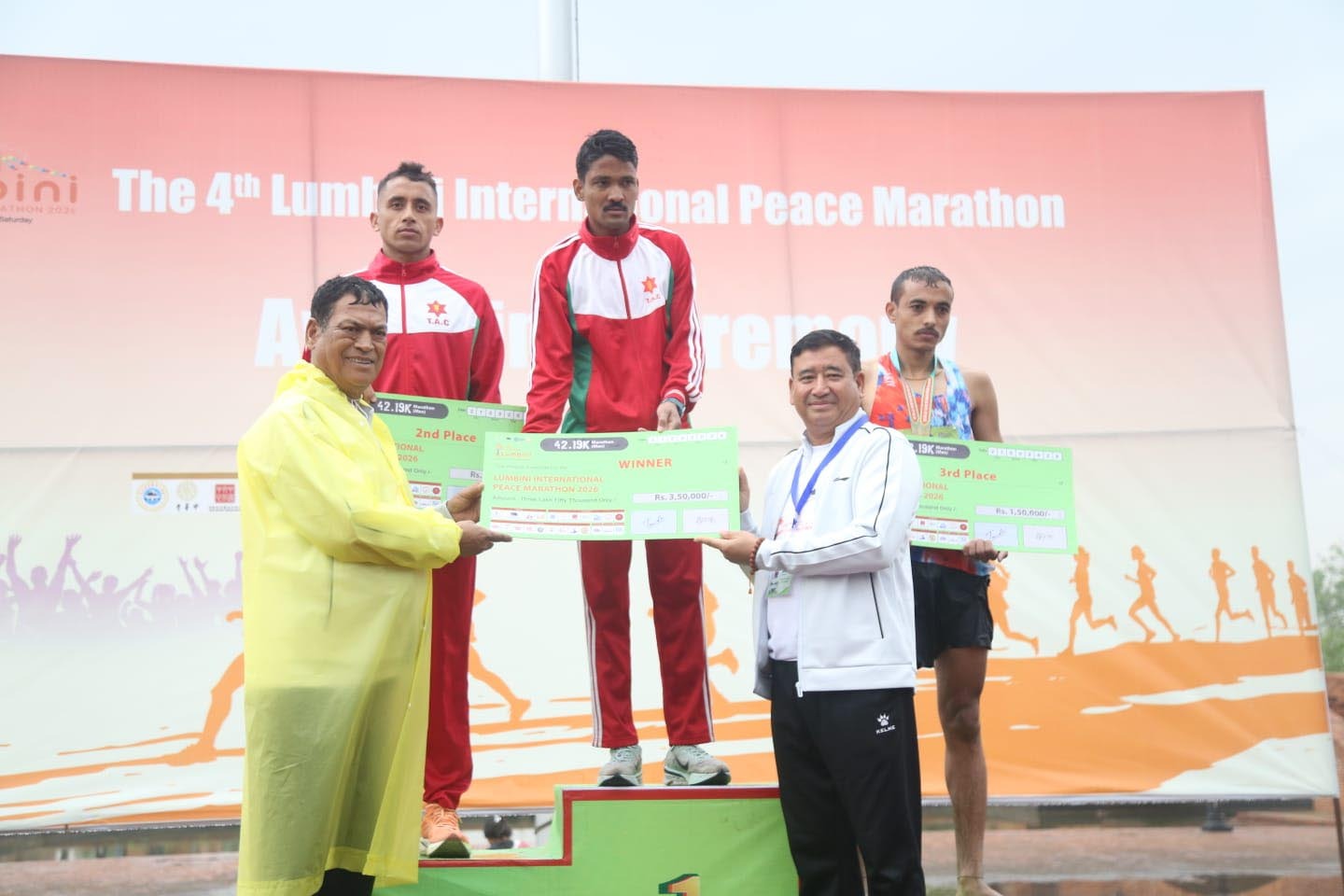 Army Runners Sweep Podium At 4th Lumbini Peace Marathon