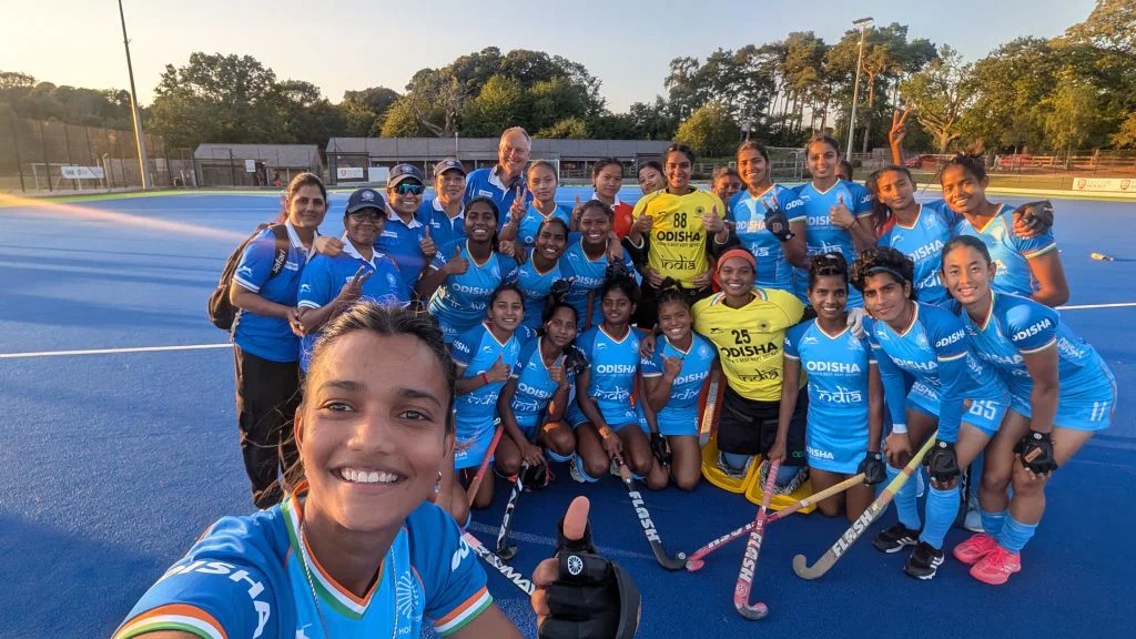 Indian Junior Women's Hockey Team Logs Mixed Results on UK Tour