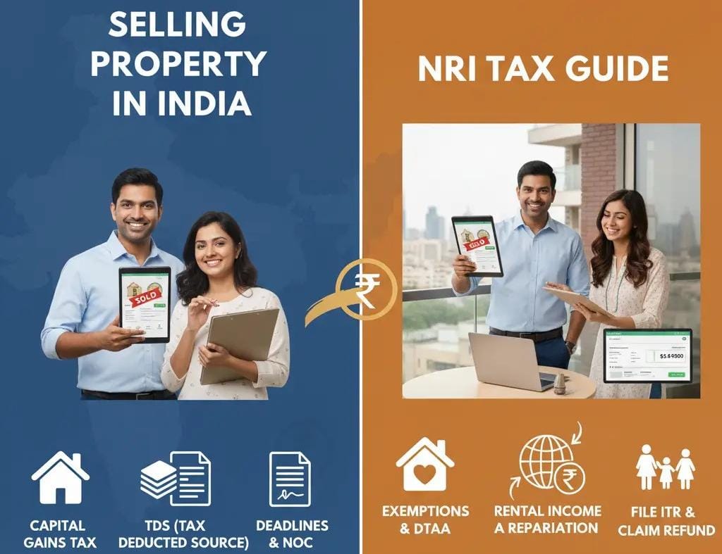 Selling Property in India as an NRI? Know Tax Rules and TAN Compliance