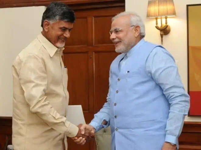 Chandrababu Naidu Hails PM Modi's Leadership at NDA Meeting
