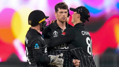 Pakistan on the Brink as Mitchell Santner Shines with Key Wicket of Haris Rauf