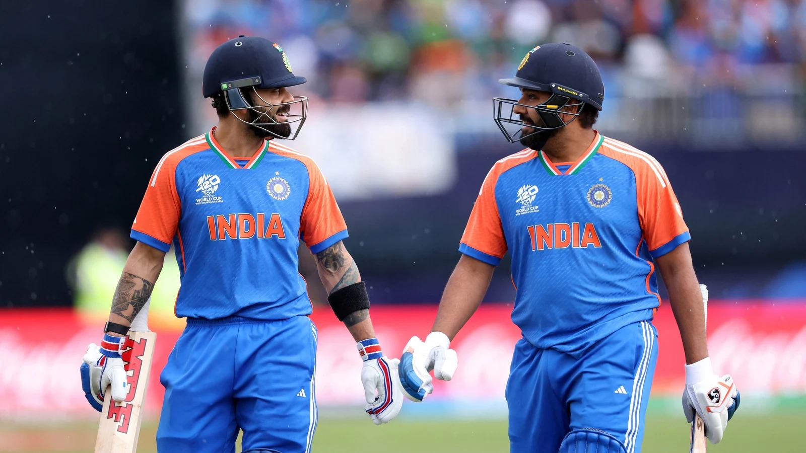 Virat Kohli Dismissed for 52, Rohit Sharma Consoles Teammate