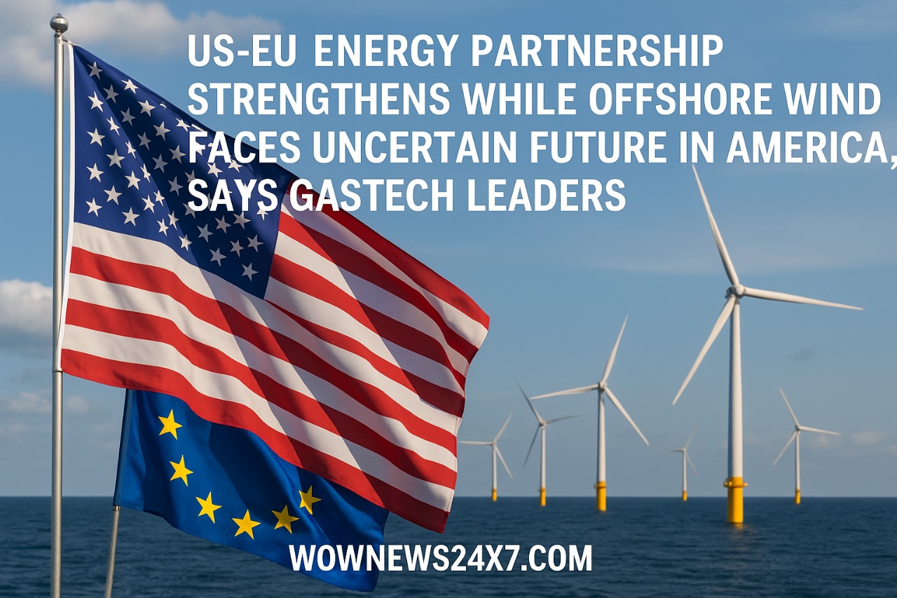 US-EU Energy Partnership Strengthens While Offshore Wind Faces Uncertain Future In America, Says Gastech Leaders