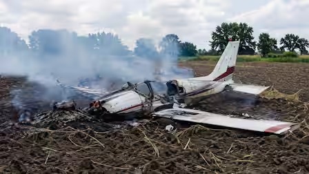 Aviation Tragedy: Instructor and Trainee Lose Lives in Kanpur Training Flight Accident