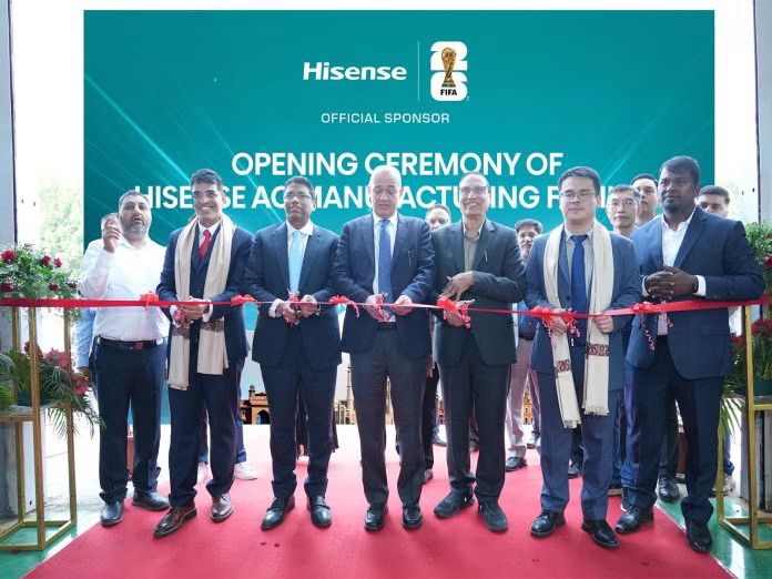 Hisense Opens First Manufacturing Facility in India at Sri City, Andhra Pradesh
