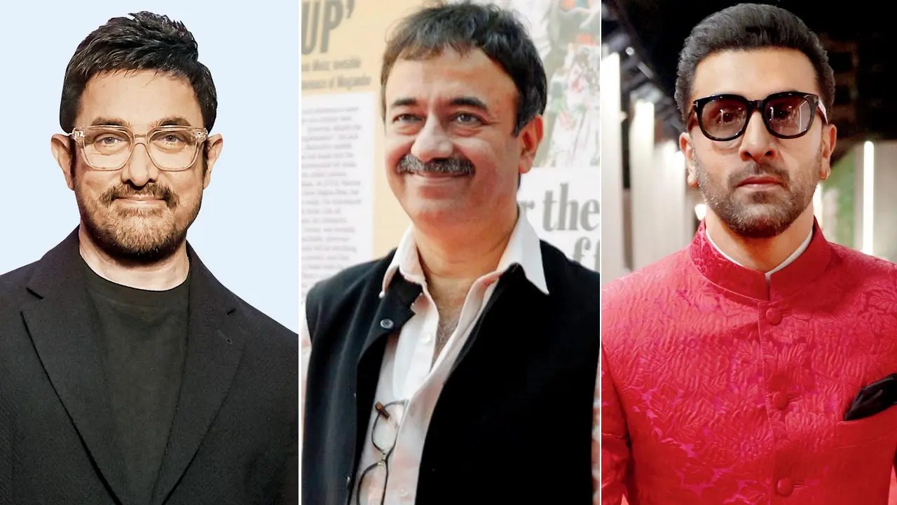Cinema’s Greats in Play: Hirani Pauses Ranbir Biopic, Sets Camera Rolling for Aamir Khan’s Masterpiece