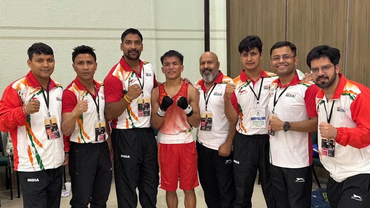 Punching Above Weight: Jadumani Singh Shines at World Boxing Cup, Secures Semifinal Spot