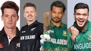Bangladesh Struggle at 146/5 as New Zealand Spinners Dominate – Drinks Break Update