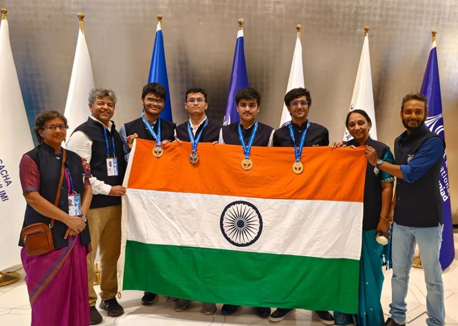 India Wins 5 Gold, 3 Silver Medals at Chemistry and Biology Olympiads