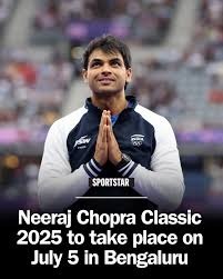 Neeraj’s Javelin Extravaganza Lands in Bengaluru on July 5