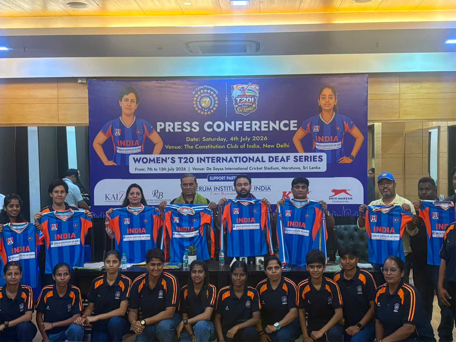 Indian Women's Deaf Cricket Team Embarks on Historic Sri Lanka Tour