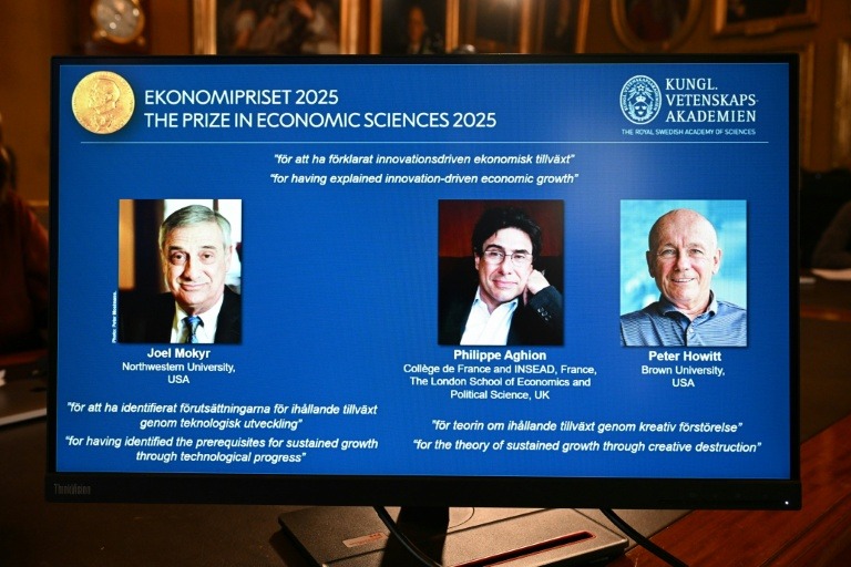 Brains Behind Growth: Nobel Trio Redefines Innovation Economics