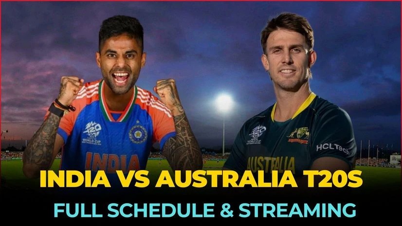 T20 Showdown Begins: India vs Australia Series Set To Ignite October
