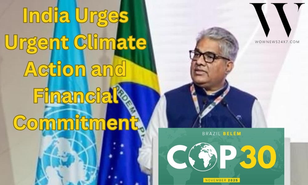 India’s Climate Call: Rich Nations Must Deliver on Net Zero and Billions in Aid