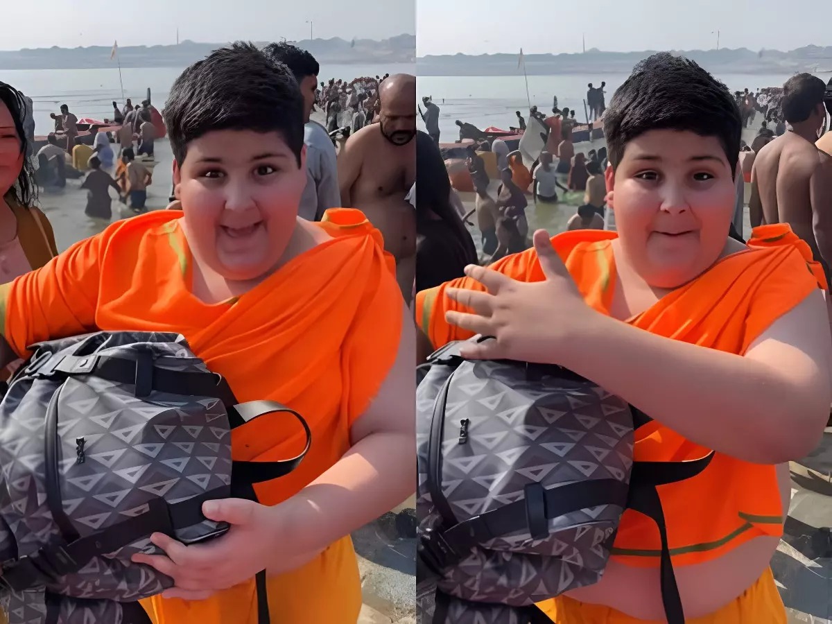 Divine Dior: 10-Year-Old 'Bal Sant' Sparks Debate at Mahakumbh 2025