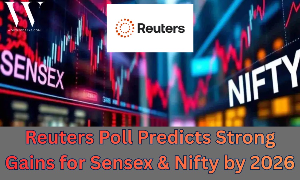 Bullish Outlook: Reuters Poll Sees Sensex Up 6%, Nifty Up 5% by Mid-2026