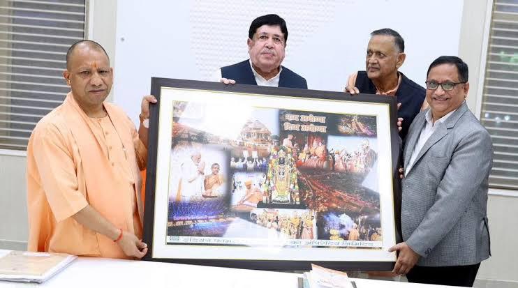 IFFCO’s Innovation Push: Sanghani Meets Yogi Adityanath to Strengthen Fertiliser Access and Nano Tech Awareness