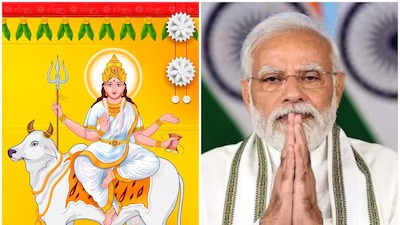 Sacred Wishes from the Summit: PM Modi Greets Nation on Maha Ashtami
