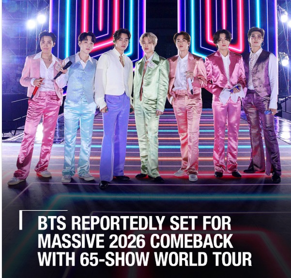 Seven Stars Reunite: BTS Lights Up Global Stage Again