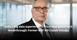 India’s Big Data Superiority Poised to Drive Next Global Tech Breakthrough: Claude Smadja