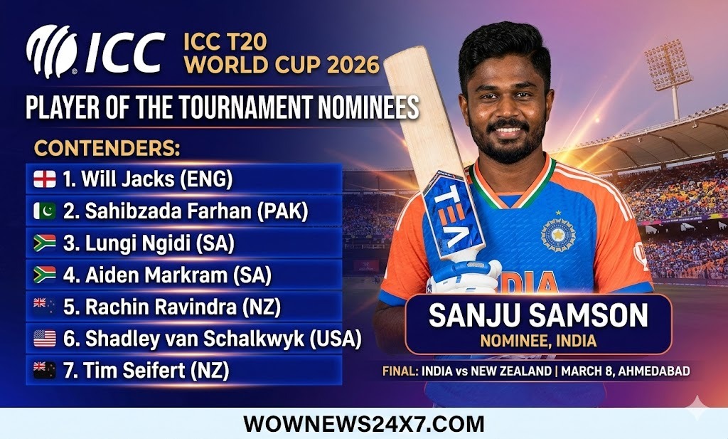 Can Samson Outplay Global Stars to Claim the ICC T20 World Cup’s Top Honour?