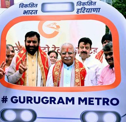 Tracks Of Transformation: Gurugram Metro Phase 1 Breaks Ground With ₹5,600 Crore Vision