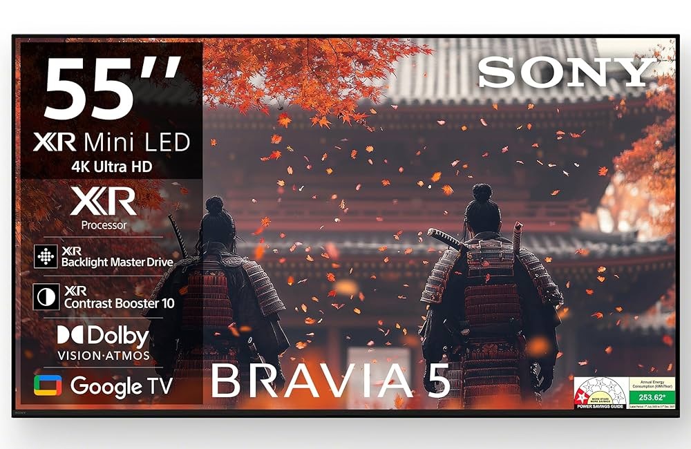 Sony Bravia 5 Mini LED TV Debuts In India With XR Processor And Google TV Integration